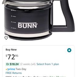 3 New Bunn Coffee Carafes 