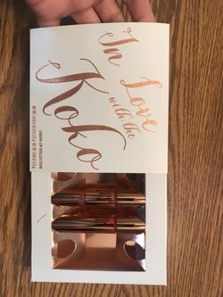 Baby girl and Doll- in love with KOKO - lip wear.