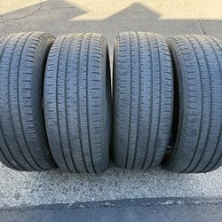 (4) 275/55R20 Bridgestone Dueler