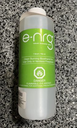 e-NRG Bioethanol Fuel for Fireplace
