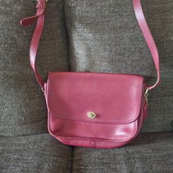 Coach Bag-Maroon Authentic