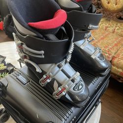 Dalbello Ski Boots Size 11.5 Made In Italy and Salomon  Ski Size 149