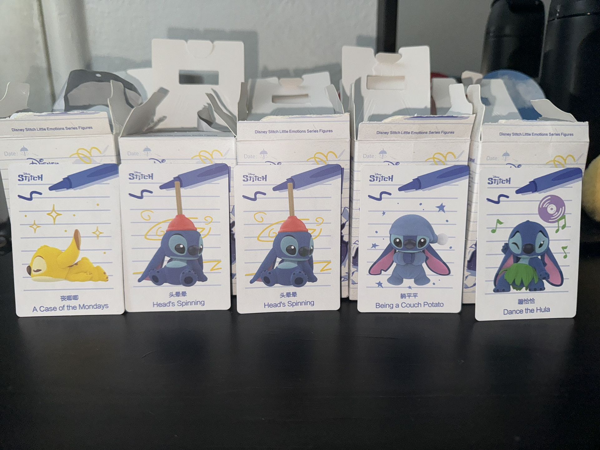 Disney Stitch Little Emotions Series Figures
