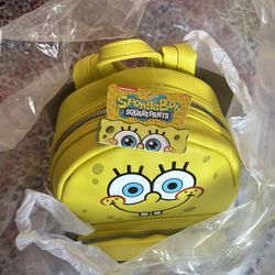 Sponge Bob Square Pants Cosplay 10" Backpack Fashion Back Pack Bag