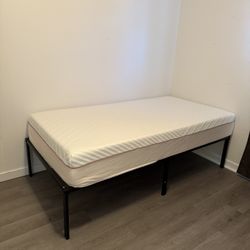 Twin Bed With Platform 