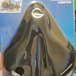 NEW BIKEMATE Road Bike Seat Pad Cover Size 9.45” x 8.7” Black