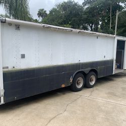 30 foot gooseneck Enclosed race car trailer