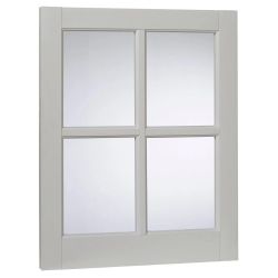 TAFCO Windows 20 in. x 25 in. Utility Fixed Picture Vinyl Window with Grid - White