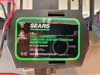 Electric 1.5A Car Battery Charger & Maintainer