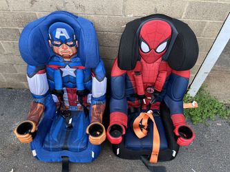 Captain America Kids Embrace 2 In 1 Forward Facing Harness Booster Seat 