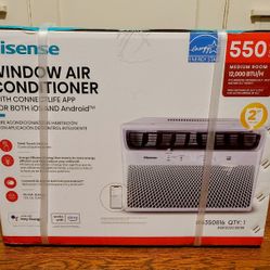 Hisense Window Air Conditioner 550-sq ft 12,000 BTU/H