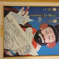 Red Skelton Painting
