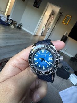 Seiko SRPE33 blue manta ray Samurai