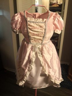 Pink Girls Princess Dress