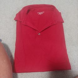 Maroon Structure Mens Shirt Short Sleeve