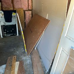 2 Pc Dry Wall And Wood