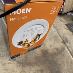 MOEN Host Series 3/4-HP Continuous Feed Space Saving Garbage Disposal with Sound Reduction and Fast