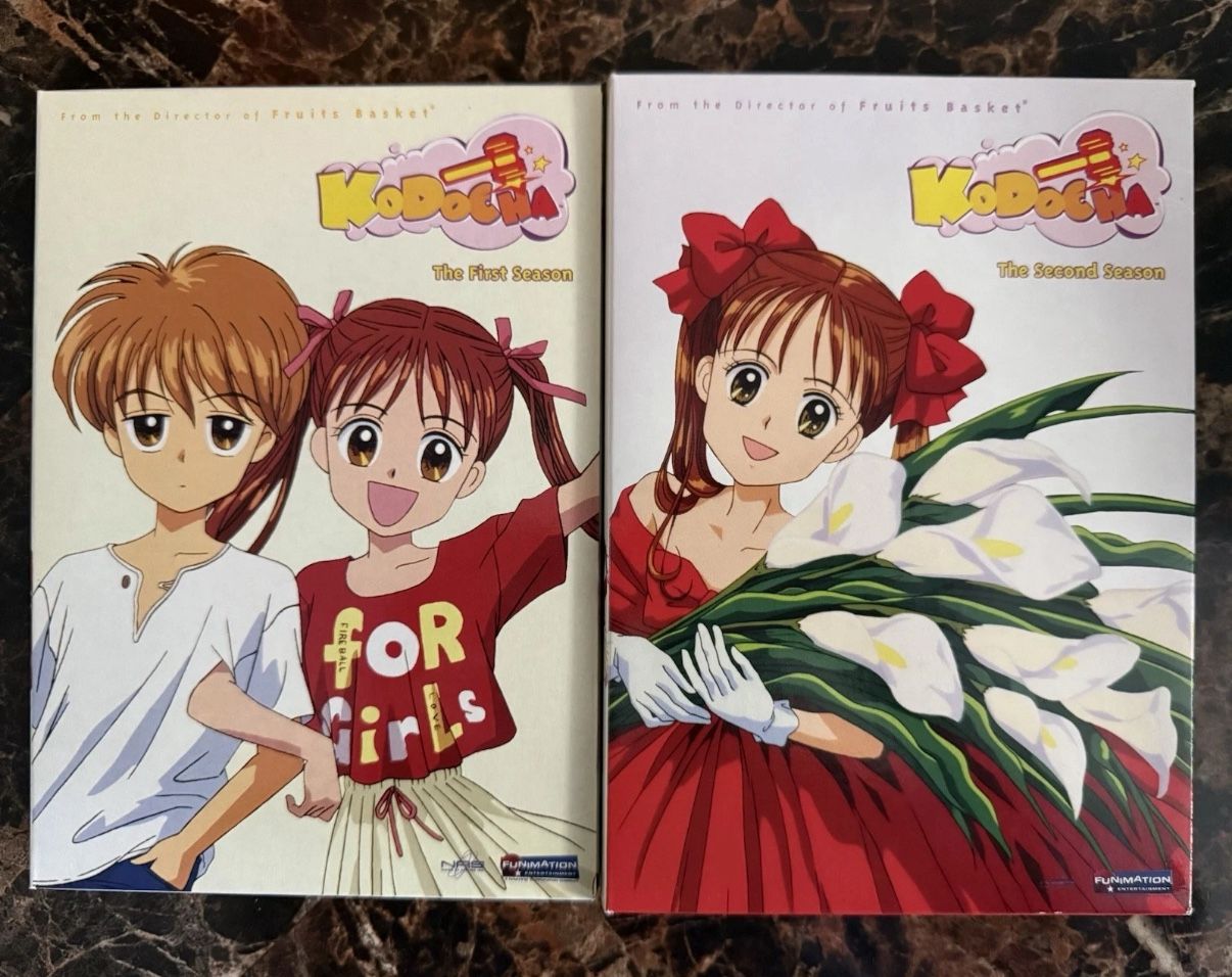Kodocha Anime Box Sets Seasons 1 and 2 Complete With Inserts - Great Discs