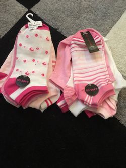 New girls socks 12 pairs