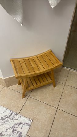 Bamboo Bathroom seat