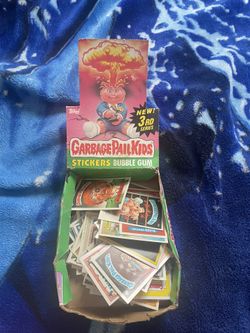 Garbage Pail Kids Card Box