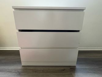 IKEA 3-Drawer Dresser (White)