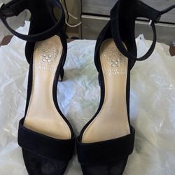 Vince Camuto Suede Heels-Suede Sz 8