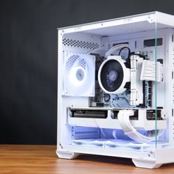 All White Gaming PC $1000 BRAND NEW