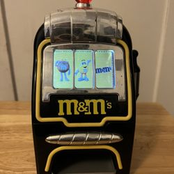 M & M’s World Slot Machine Candy Dispenser Black Yellow