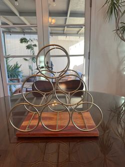 MidCentury Modern Styled Wine Rack