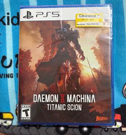 Daemon X Machina Titanic Scion PS5 Brand New