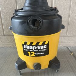 12 Gallon 4.5 Wet/Dry Shop Vac
