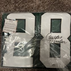 Autographed Curtis Martin Jersey
