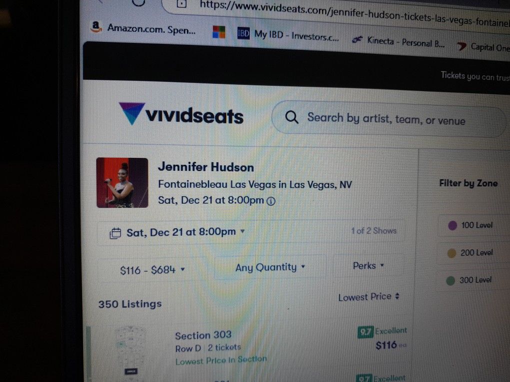 Jennifer Hudson Tickets
