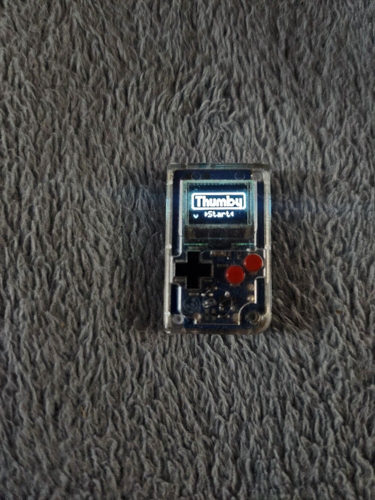 Thumby Worlds Smallest Gameboy
