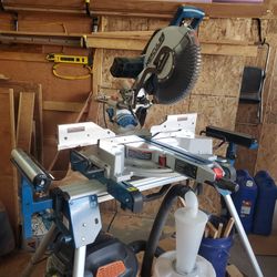 Hercules 14" Sliding Cut Off Saw W/stand$300obo
