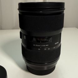 For Parts Only — Sigma 24-35mm f/2 DG HSM Art (Canon EF Mount) 