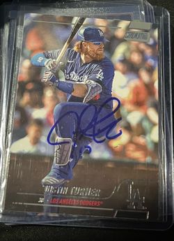 2022 Stadium Club Justin Turner #287 – Signed In Person