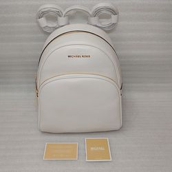 MICHAEL KORS designer backpack. White. Brand new with tags 