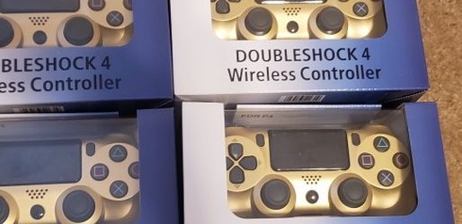 Ps4 Control Gold