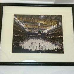 Boston Bruins Boston Garden Framed Photo