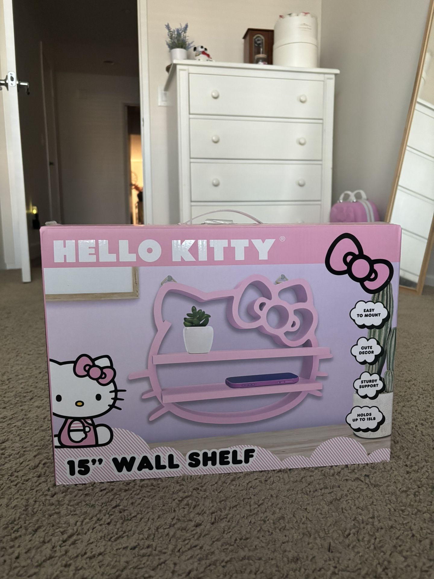 Pink Hello Kitty Shelf