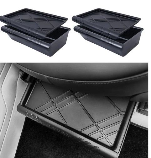 Tesla Model Y Under Seat Storage Box Organizer