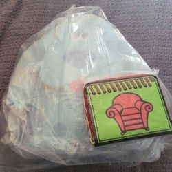 Blues Clues Loungefly Minibackpack And Wallet 