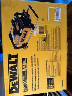 Dewalt Electric Pressure Washer 3000PSI