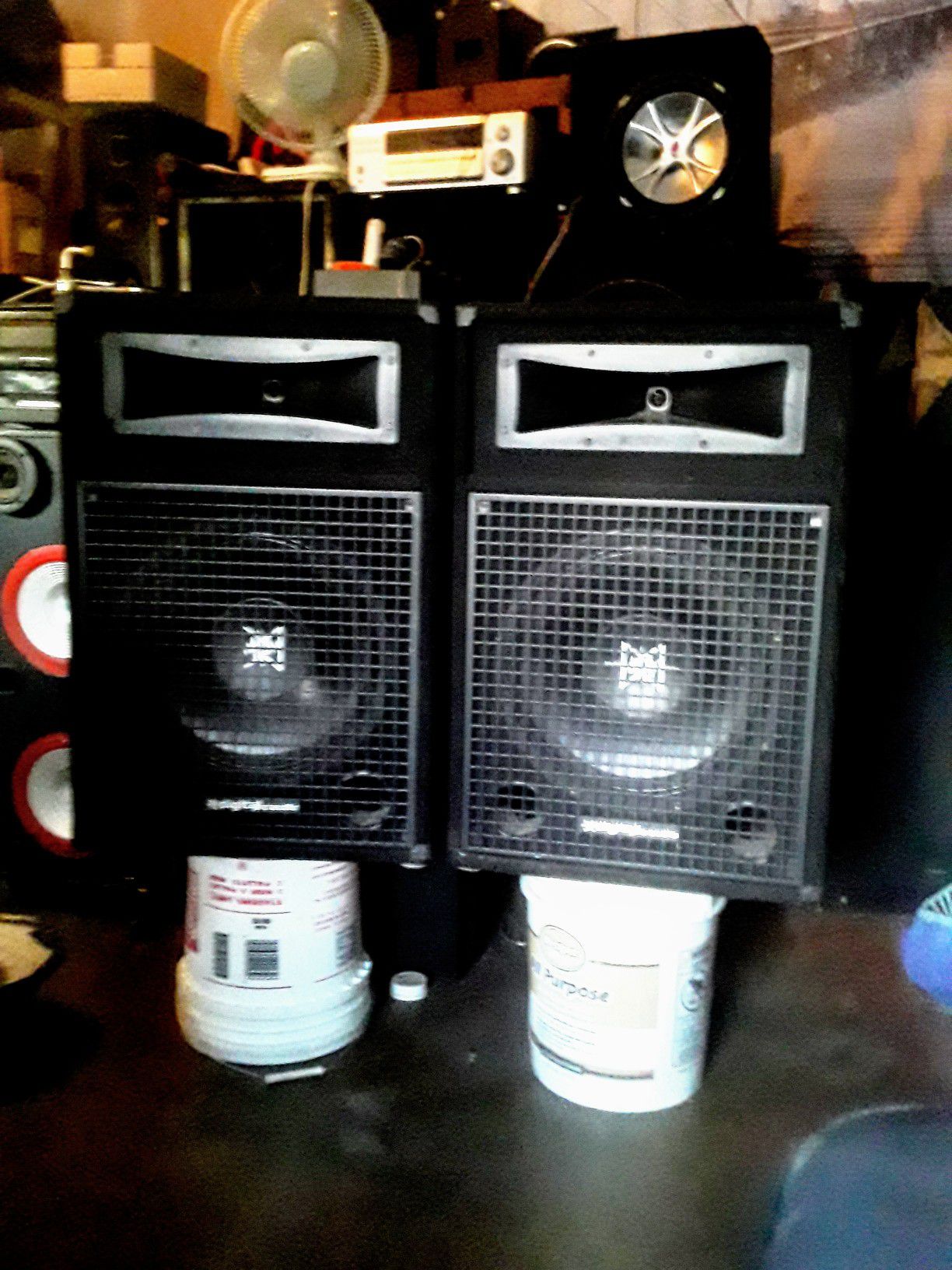 DJ speakers