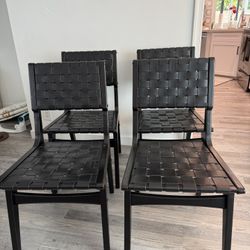 Woven Dining Chairs