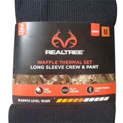 Realtree Black Termal Set