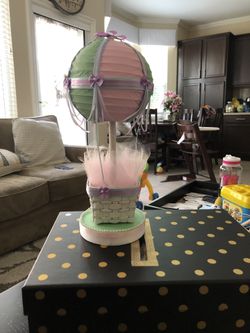 Hot air balloon centerpieces