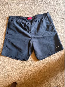 Supreme Men’s Black Nylon Shorts Size L